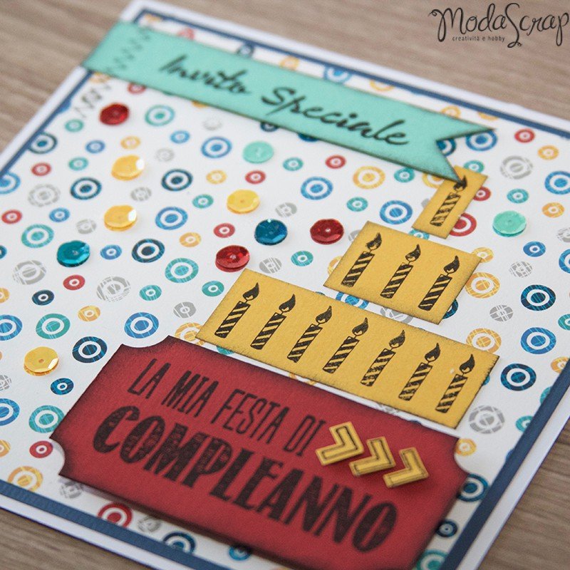 ModaScrap - La Mia Festa Di Compleanno - Clear Stamp