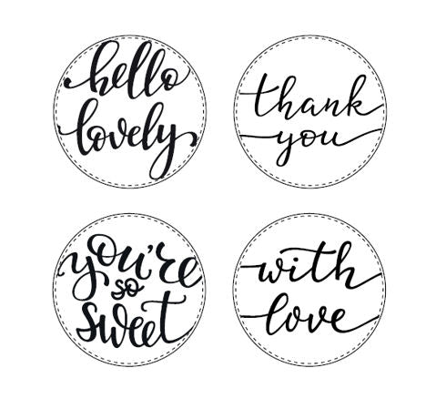 ModaScrap - Hello Lovely - Clear Stamp