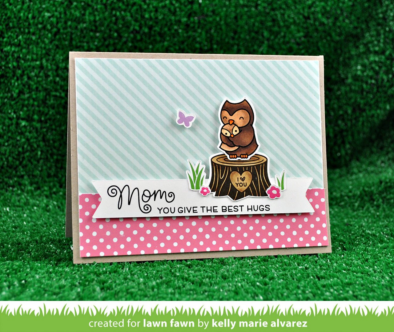 Lawn Fawn - Stempelset 4x6" - Mom + Me