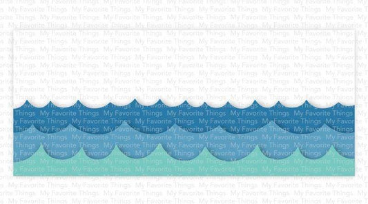 My Favorite Things Slimline Ocean Motion Stand alone Stanze