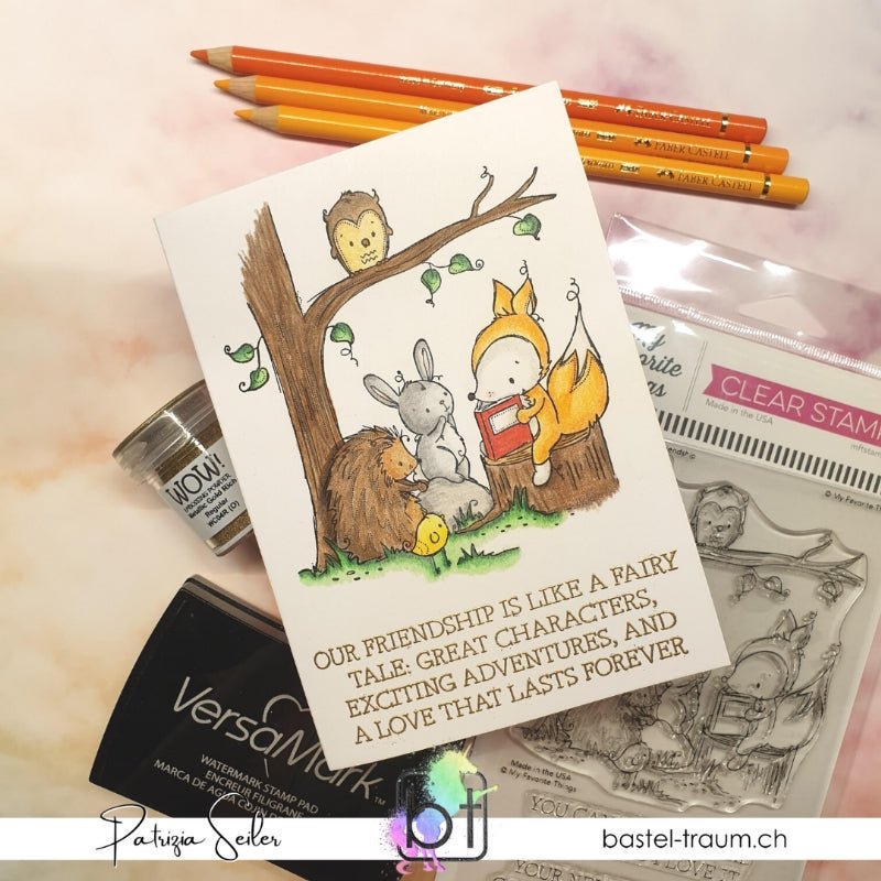 My Favorite Things - Fairy-Tale Friendship - Clear Stamps 4x8
