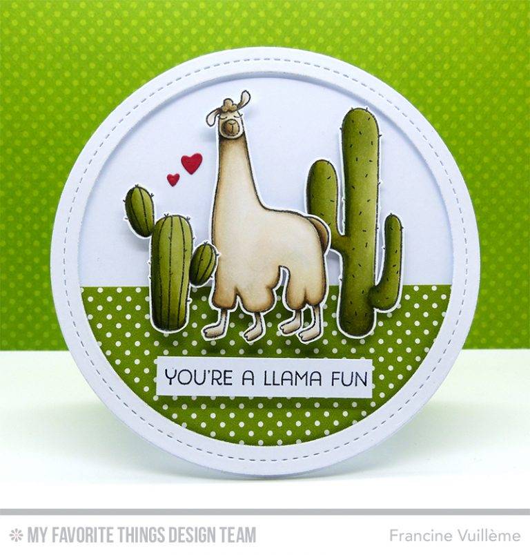 My Favorite Things Llama Love Clear Stamps (CS-145)