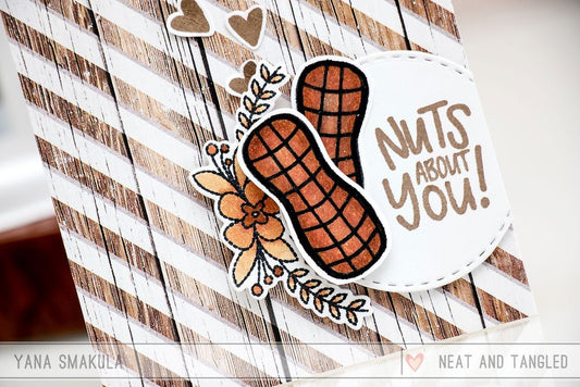 Neat & Tangled - No Nuts - Clear Stamps 3x4
