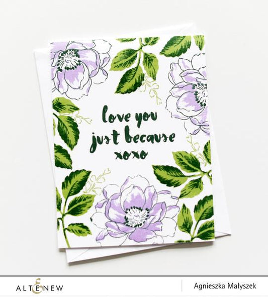 Altenew - Painted Greetings - Clear Stamps 4x6