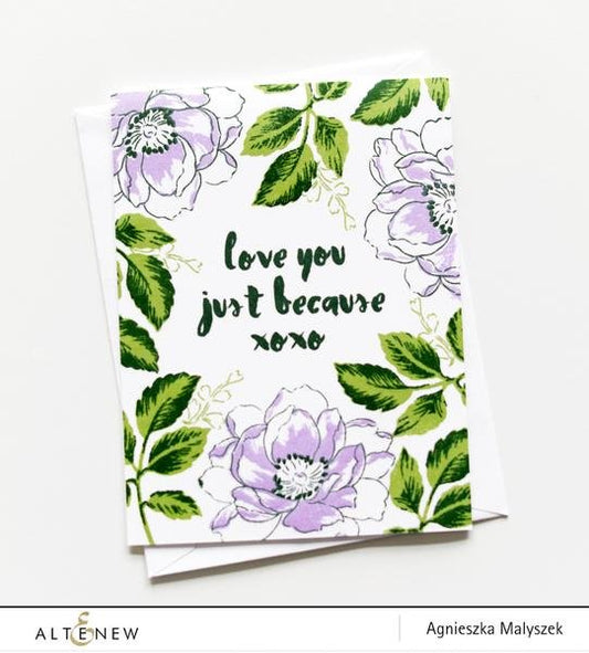 Altenew - Painted Greetings - Clear Stamps 4x6
