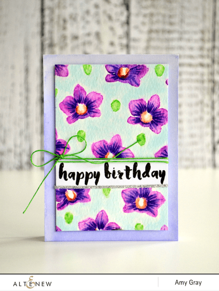 Altenew - Painted Greetings - Clear Stamps 4x6