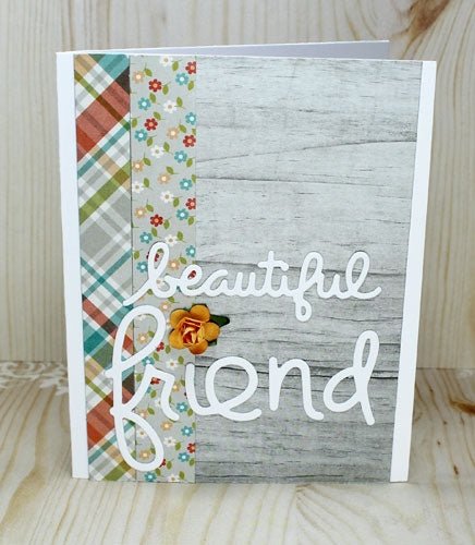 Paper Smooches - Wise Dies - Big Friend Word