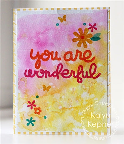 Paper Smooches 4x6" Clear Stamps - Kudos Two