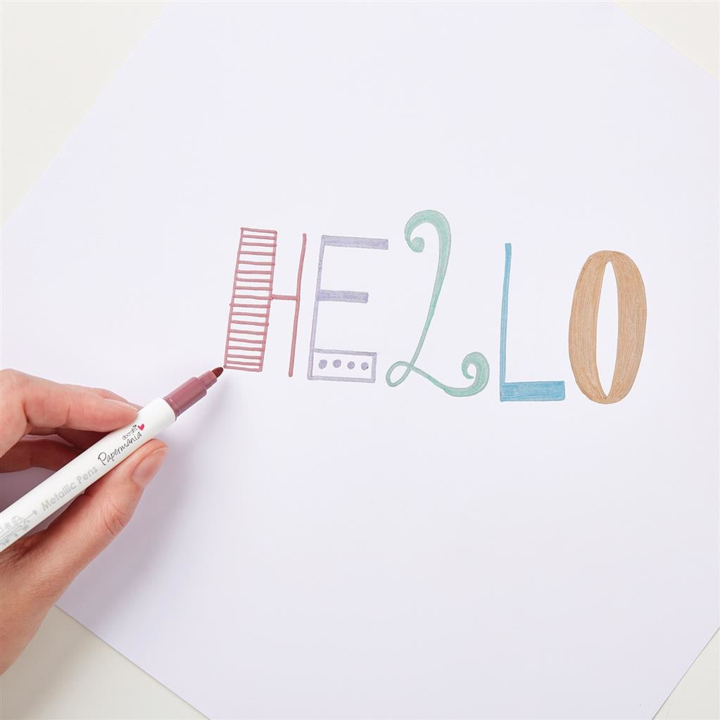 Papermania Metallic Pens