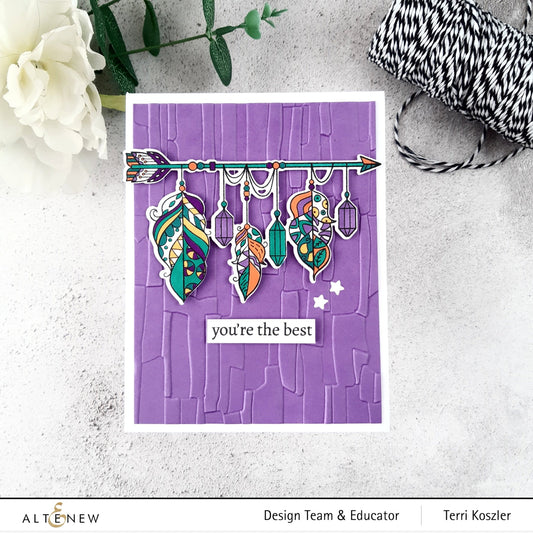 Altenew - 3D Embossing Folder - Masonry Wall