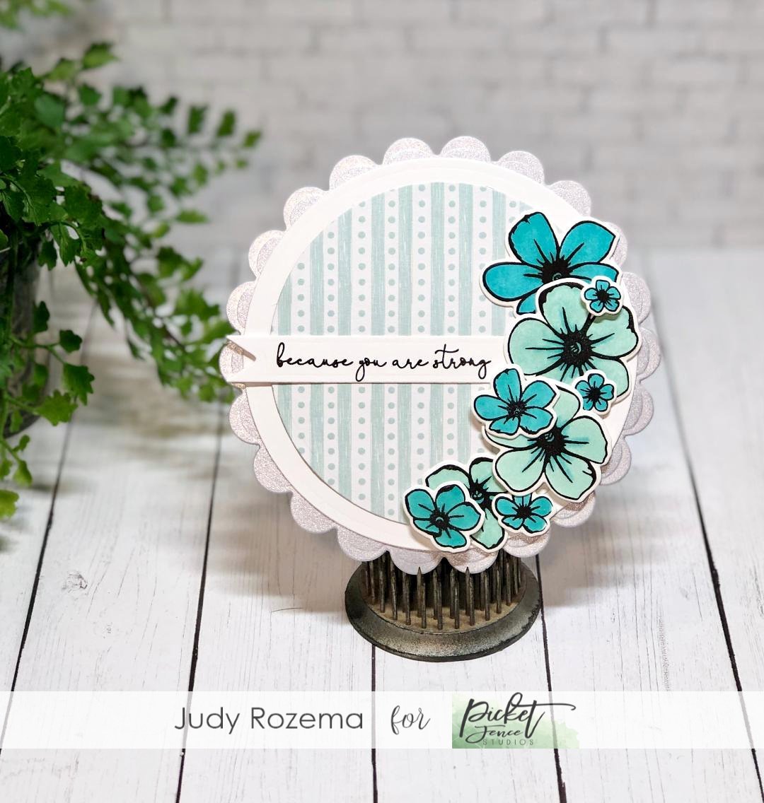 Picket Fence Studios - Because - Clear Stamps 3x4
