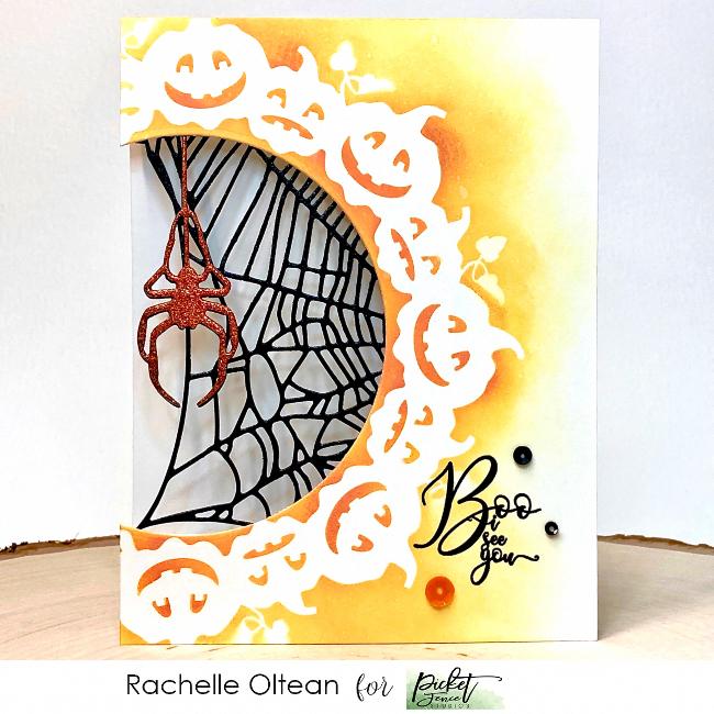Picket Fence Studios - Spider Web - Stand Alone Stanze