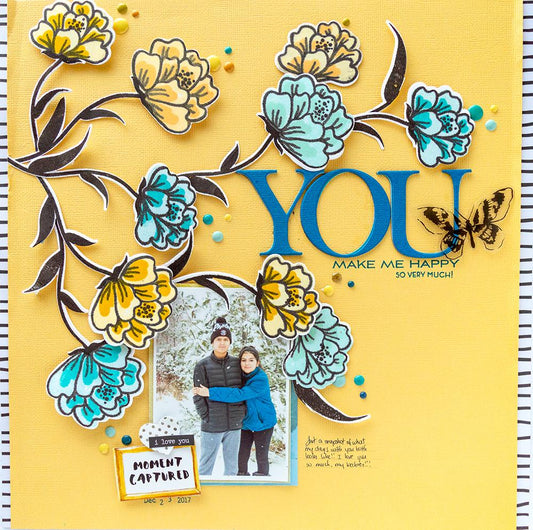 Altenew - Playful Blooms - Stanzen