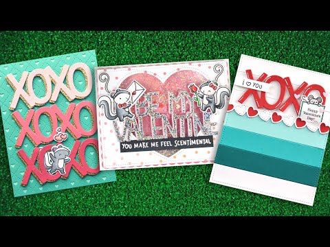 Lawn Fawn Giant xoxo Stand Alone Stanze