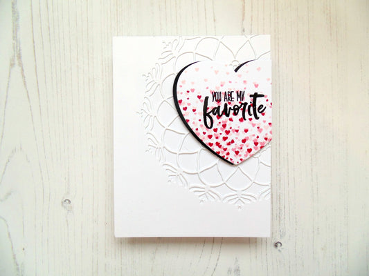 Altenew - Raining Hearts - Clear Stamps 2x3
