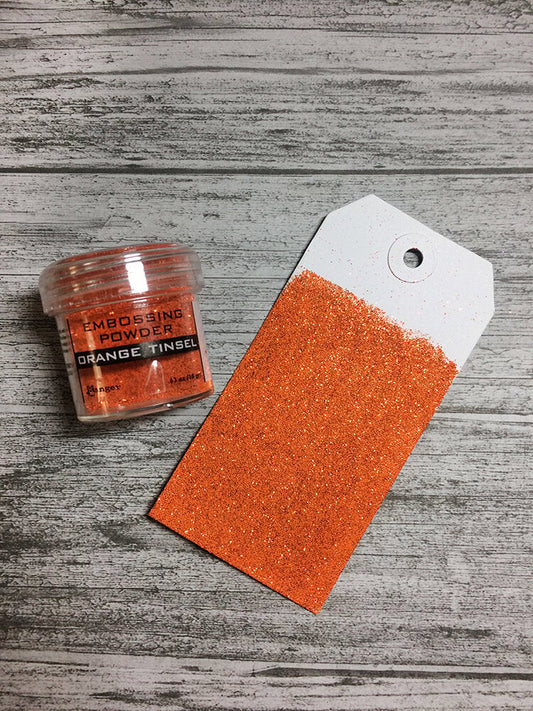 Ranger - Embossing Powder - Orange Tinsel