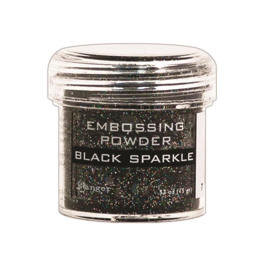 Ranger - Embossing Powder 1oz (16gr) - Black Sparkle