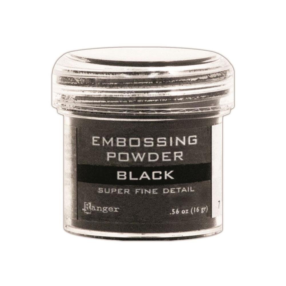 Ranger - Embossing Powder 1oz (16gr) - Super Fine Black