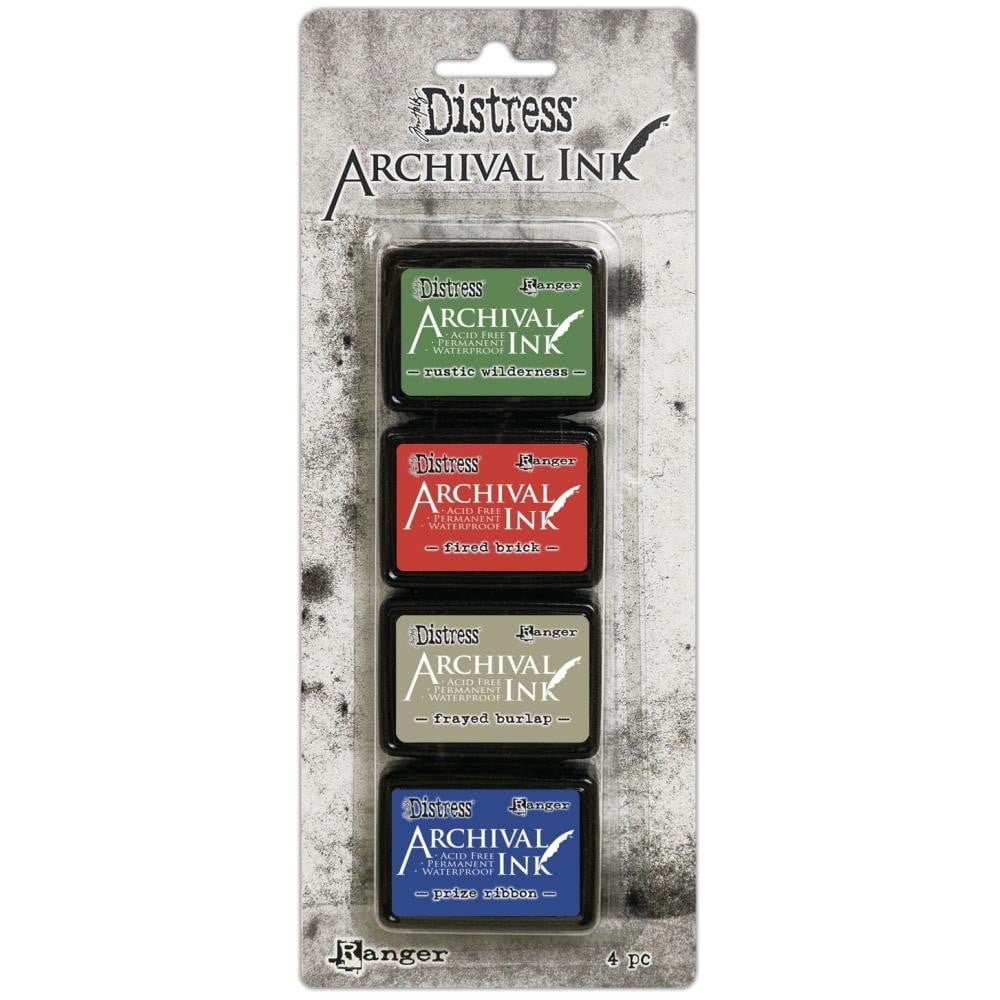 Ranger - Tim Holtz - Distress Archival Mini Ink Kit 6