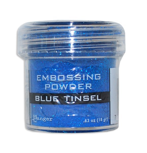 Ranger - Embossing Powder - Blue Tinsel