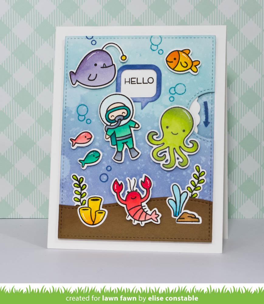 Lawn Fawn - Reveal Wheel Speech Bubble Add-On - Stanze