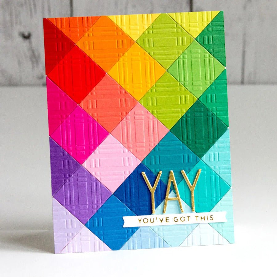 Spellbinders - Simply Perfect Alphabet - Stand Alone Stanze