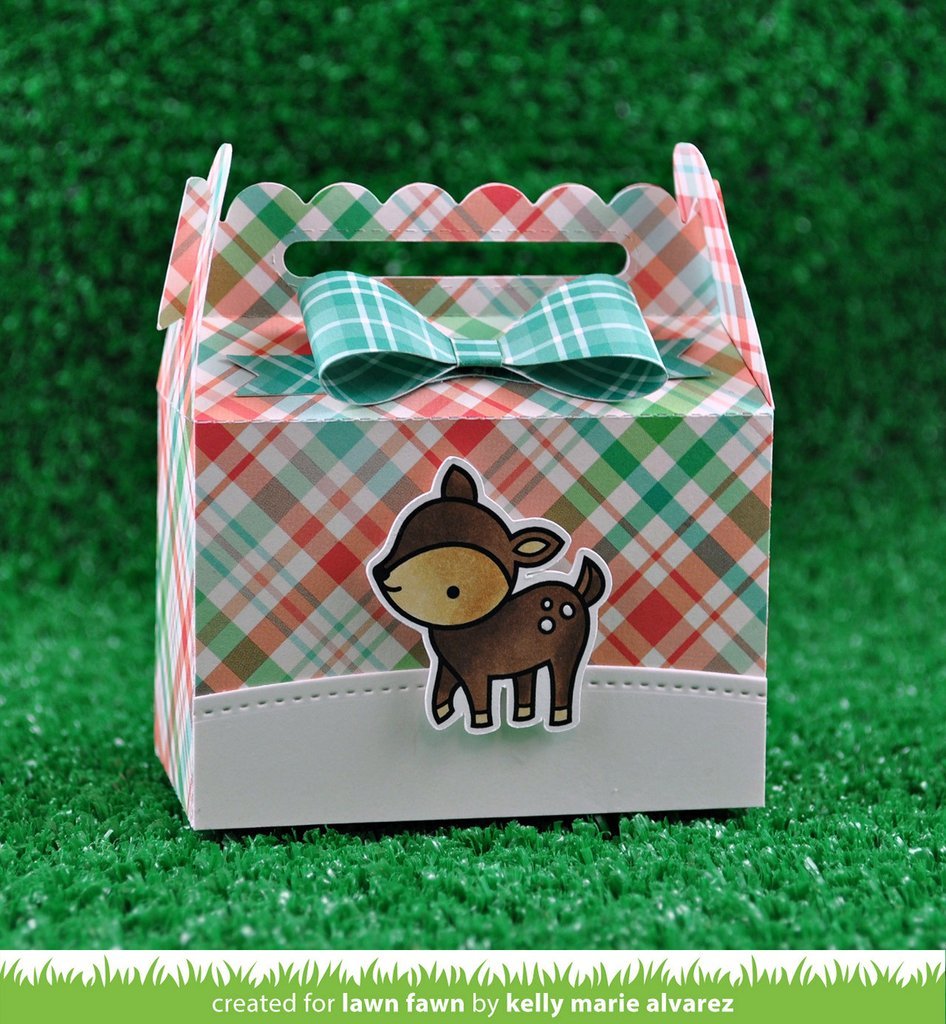 Lawn Fawn - Scalloped Treat Box - Cuts