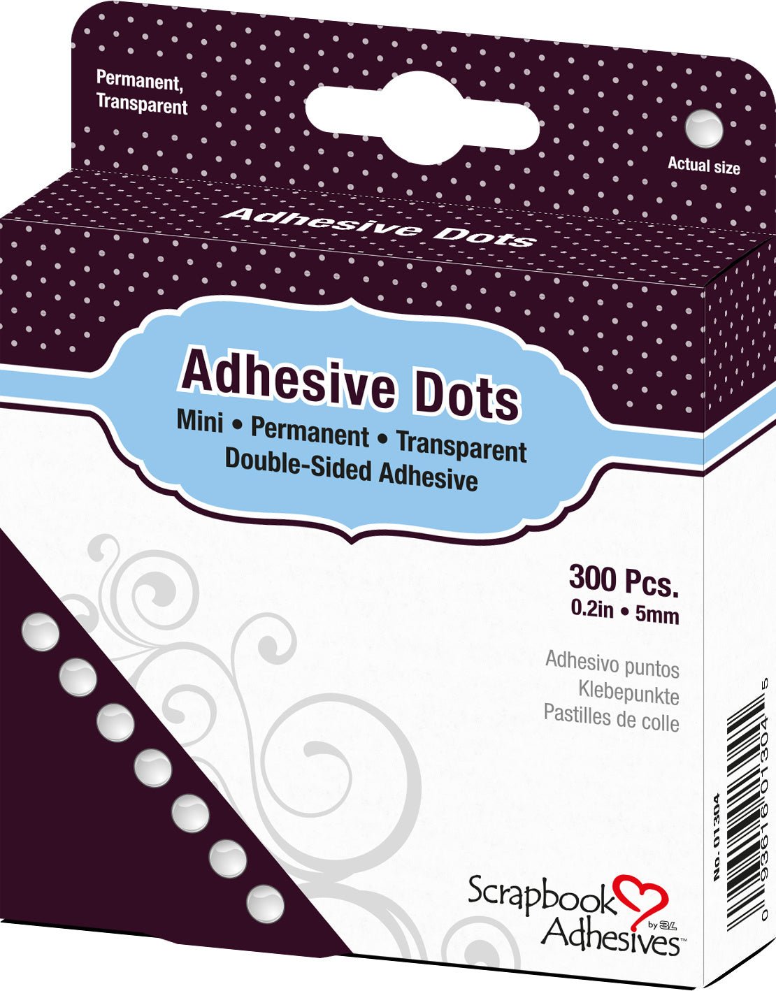 Scrapbook Adhesives Adhesive Dots Mini (300pcs)