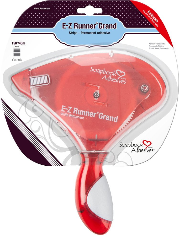Scrapbook Adhesives E-Z Runner Grand Permanent Strips 45m