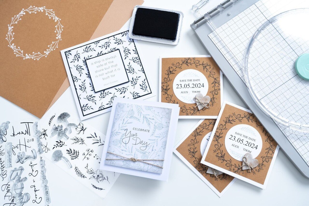 Sizzix - Clear Stamps by Lisa Jones Daily Sentiments #2