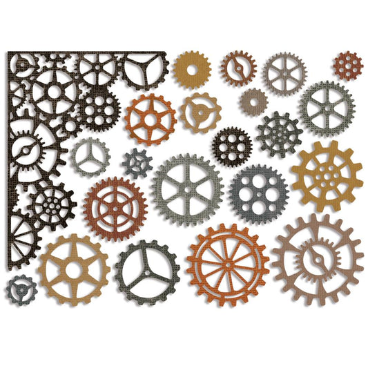 Sizzix - Gearhead - Stand Alone Stanzen