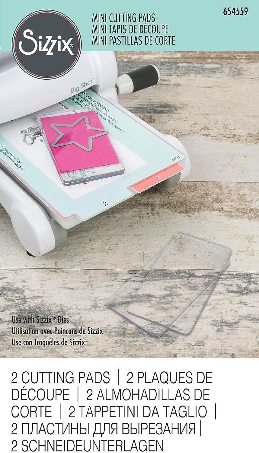Sizzix Sidekick - Standard Cutting Pads - Klar