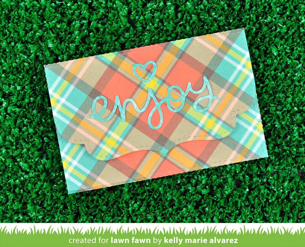 Lawn Fawn - Small Stitched Envelope - Cuts