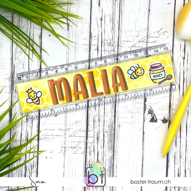 Lawn Fawn - Hive Five - Clear Stamp Set 4x6 bastel-traum.ch