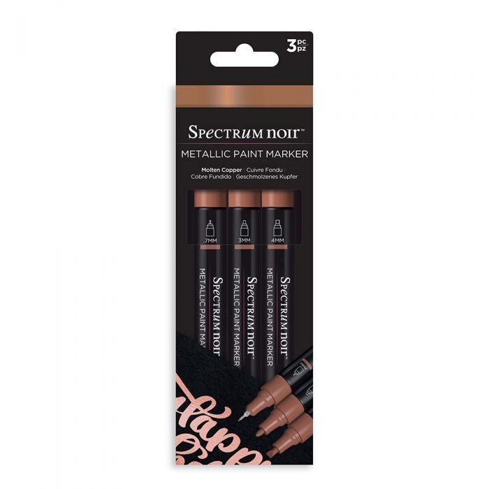 Spectrum Noir - Metallic Paint Markers - Molten Copper
