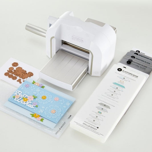 Platinum Scout Die Cutting and Embossing Machine 3.5 Inch Platform - White