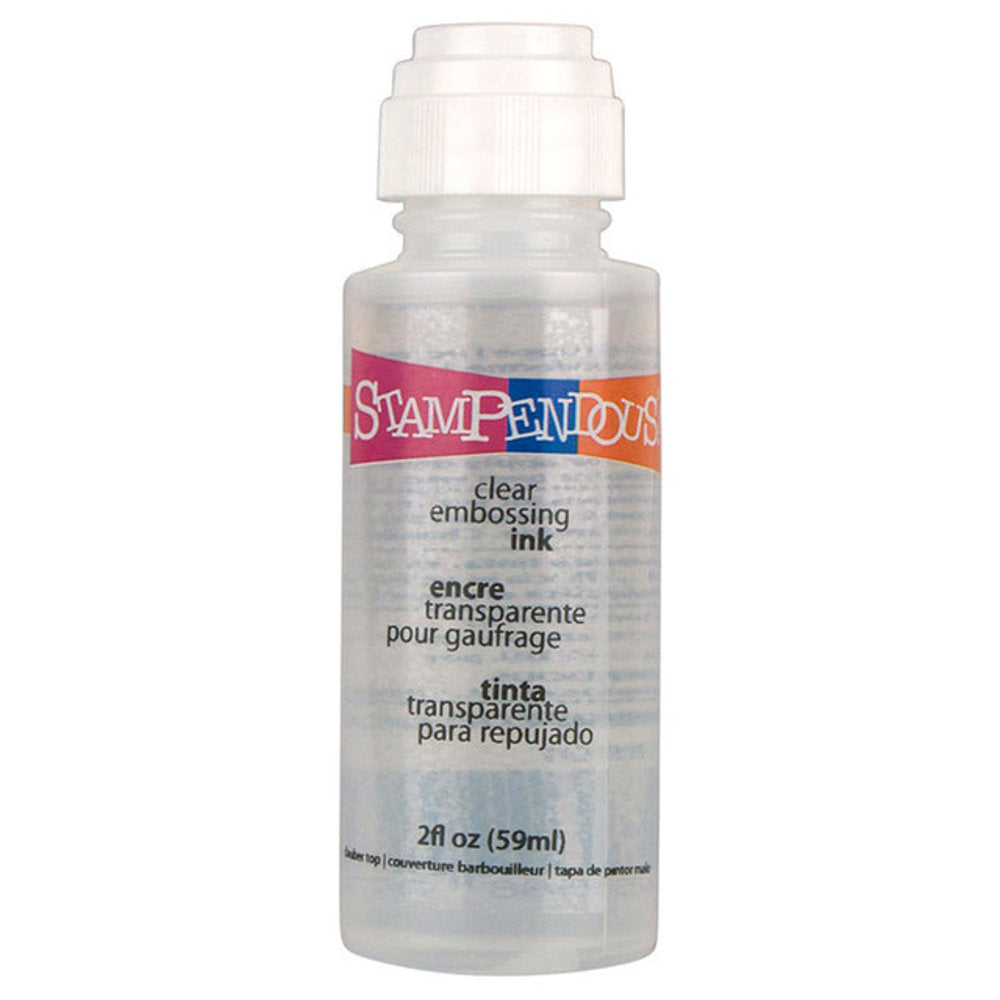 Stampendous - Boss Gloss Clear Embossing Ink mit Dauber 59ml