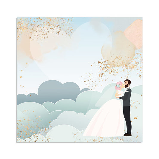 Stamperia Love Story Clouds 12x12 Inch Paper Sheets