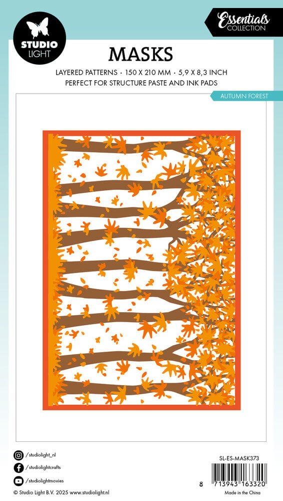 Studio Light Autumn Forest Essentials Mask 150x210mm