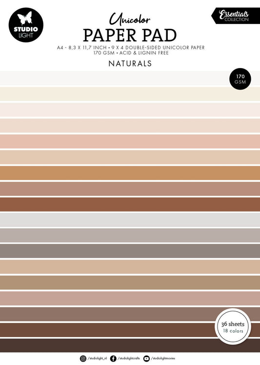 Studio Light Essentials Unicolor Paper Pad DIN A4