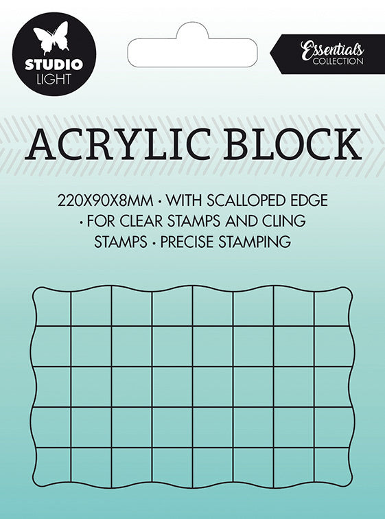 Studio Light - Acrylic Stamp Block 50x80cm
