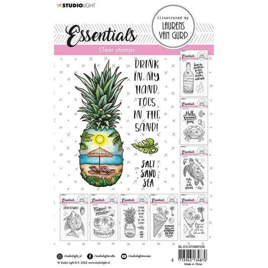 Studio Light - Pineapple Beach - Essentials Clear Stamp 4x6