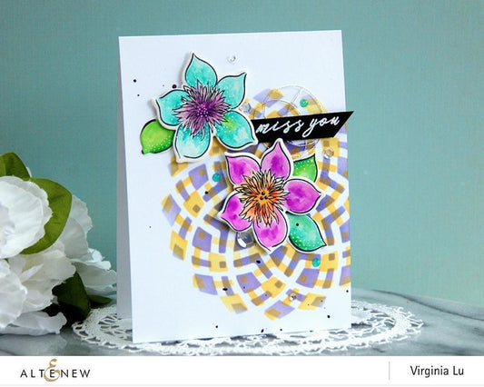 Altenew - Schablone - Sunburst