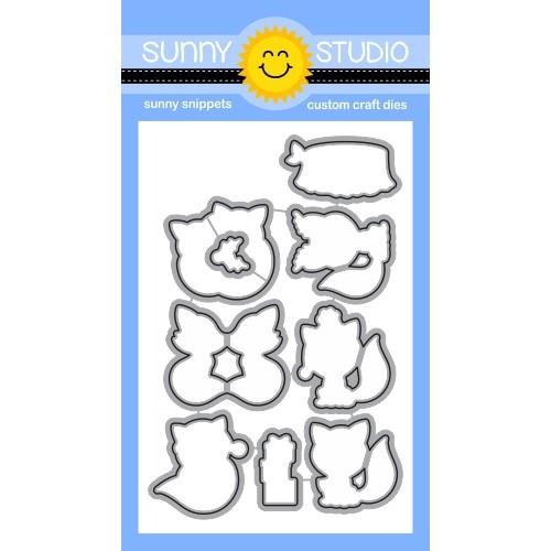 Sunny Studio - Foxy Christmas - Stanzen