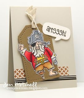 The Alley Way Stamps - Stempelset 4x6" - Land HO
