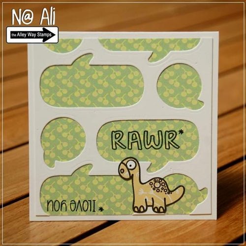 The Alley Way Stamps - Stempelset 4x6" - Livin Fossil