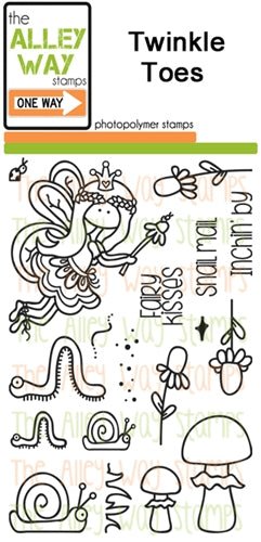 The Alley Way Stamps - Stempelset 4x6" - Twinkle Toes