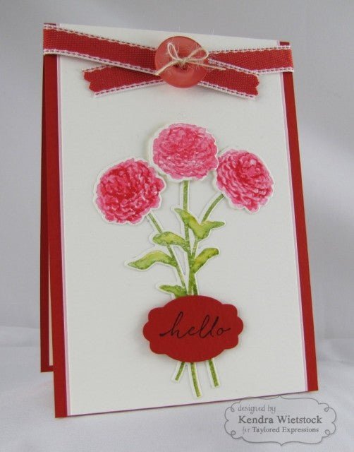 Taylored Expressions Die - Simply Stamped Zinnias 2/4