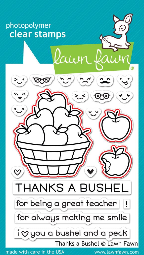 Lawn Fawn - Thanks A Bushel - Cuts