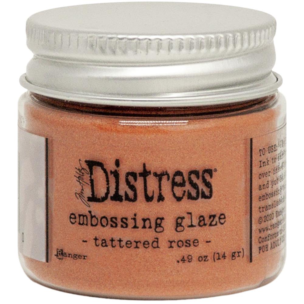 Tim Holtz - Ranger - Distress Embossing Glaze - Tattered Rose